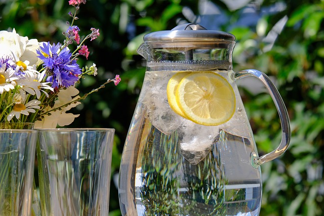 a jug of water