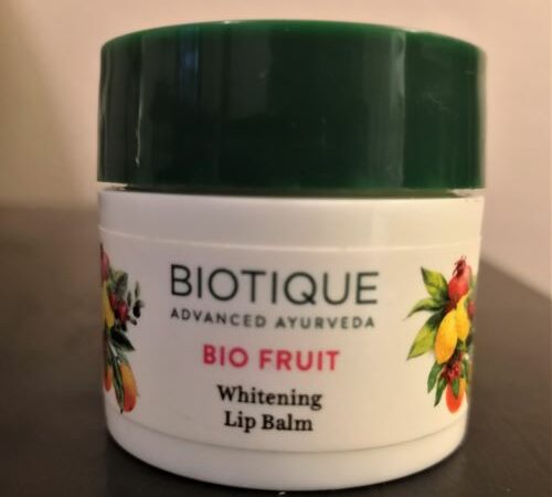 Biotique Bio Fruit Whitening Lip Balm: Review