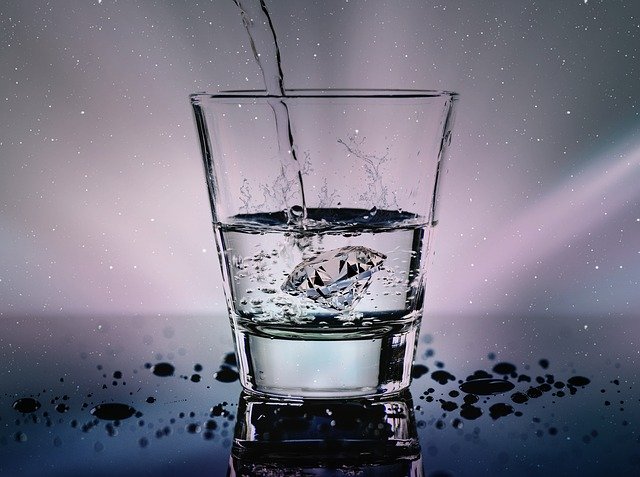 Water in glass