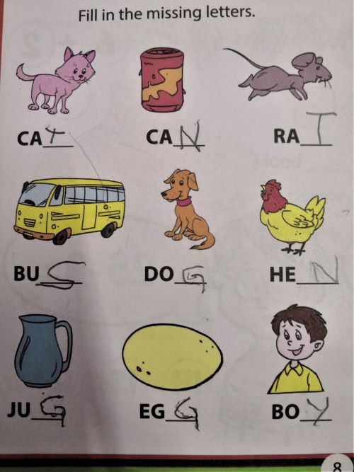 Kids alphabets activity