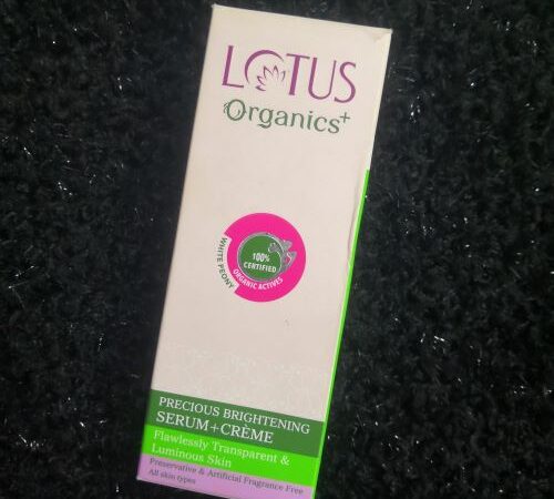 Lotus Organics Serum+Cream: Review and Results