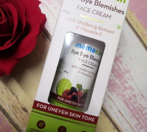 Mamaearth Bye Bye Blemishes Cream: Honest Review