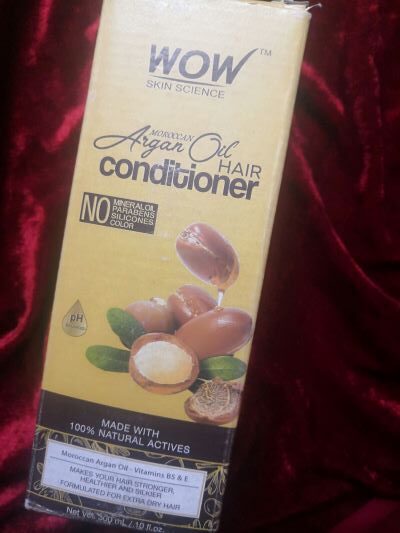 WOW Argan Oil Conditioner: Review - HAPPY WOMANHOOD