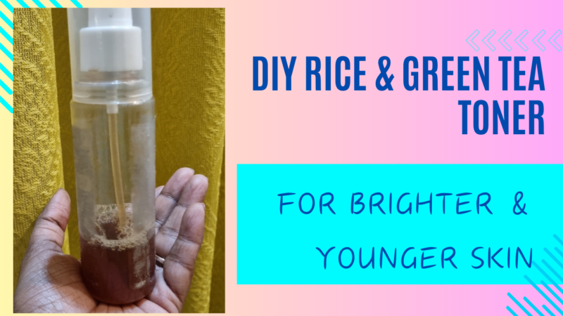 DIY Face Toner for Brighter & Younger Skin